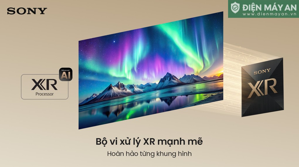 Google Tivi True RGB Sony AI 4K 75 inch K-75XR90M2